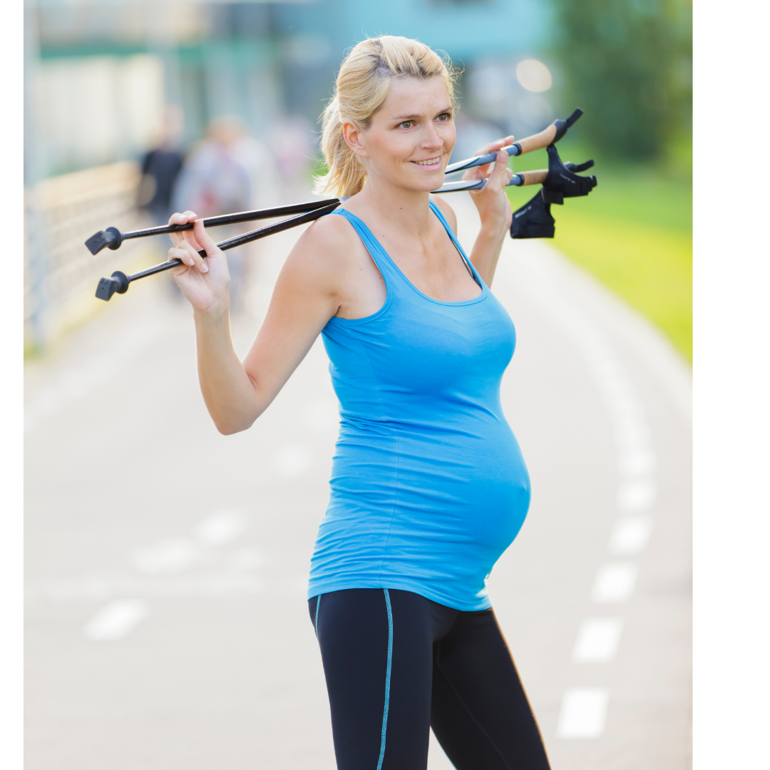 Nordic Walking in der Schwangerschaft im Chiemgau
